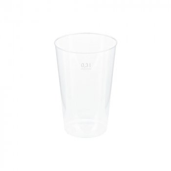 25 Stk. Pfandbecher PP Becher Cocktail 300ml 12 oz für Festivals, Partys & mehr